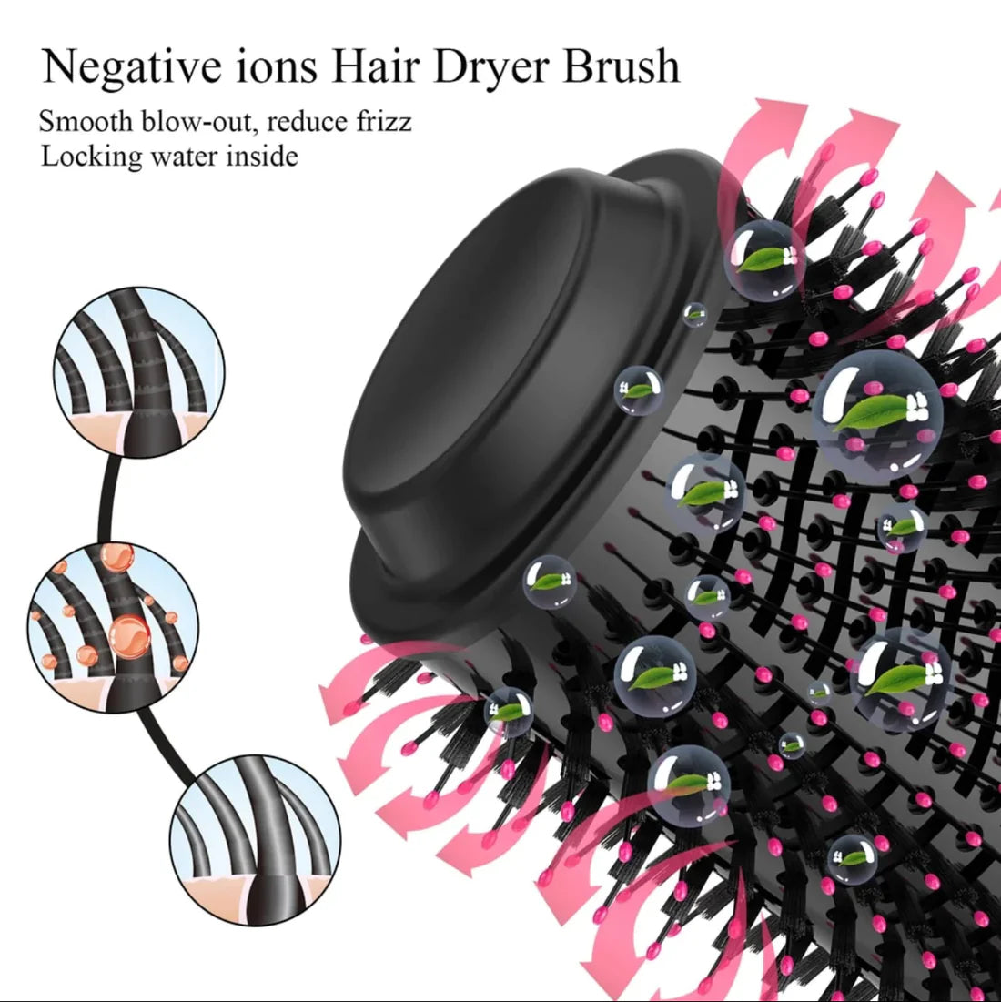 One Step Hot Air Brush (Dryer + Styler