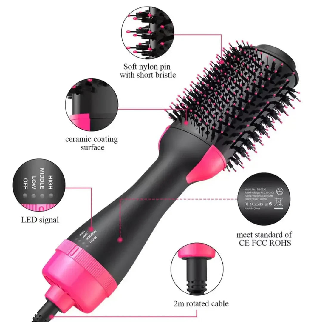 One Step Hot Air Brush (Dryer + Styler
