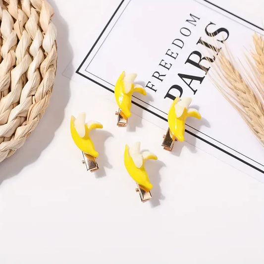 1 Pc Cute Banana Shape Hairpin