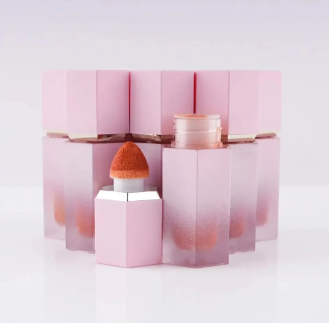 Air Cushion Liquid Blush Natural Long Lasting Matte Cheek Liquid Blusher Makeup