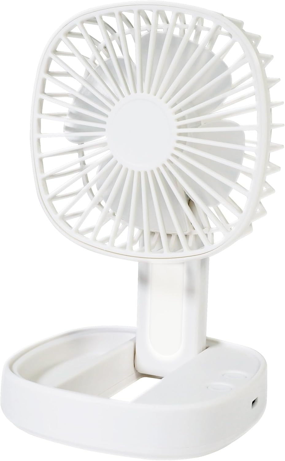 Foldable Desktop Mini Fan with Light.