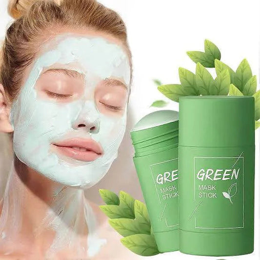 Green Mask Stick Black Haead Stick Mask Remover Moisturizes Oil Control