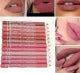 Flormar Rouge 12 Colors Wood Lip Pencil Lip Liner with Banners Cap