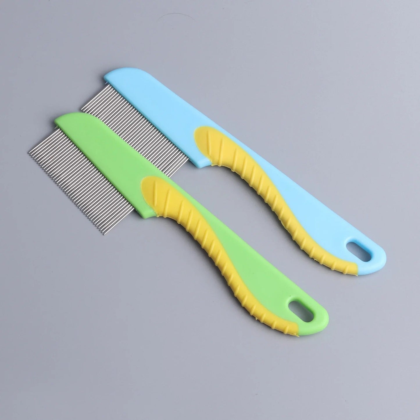 Anti Lice Stainless Steel Comb With Metal Tooth