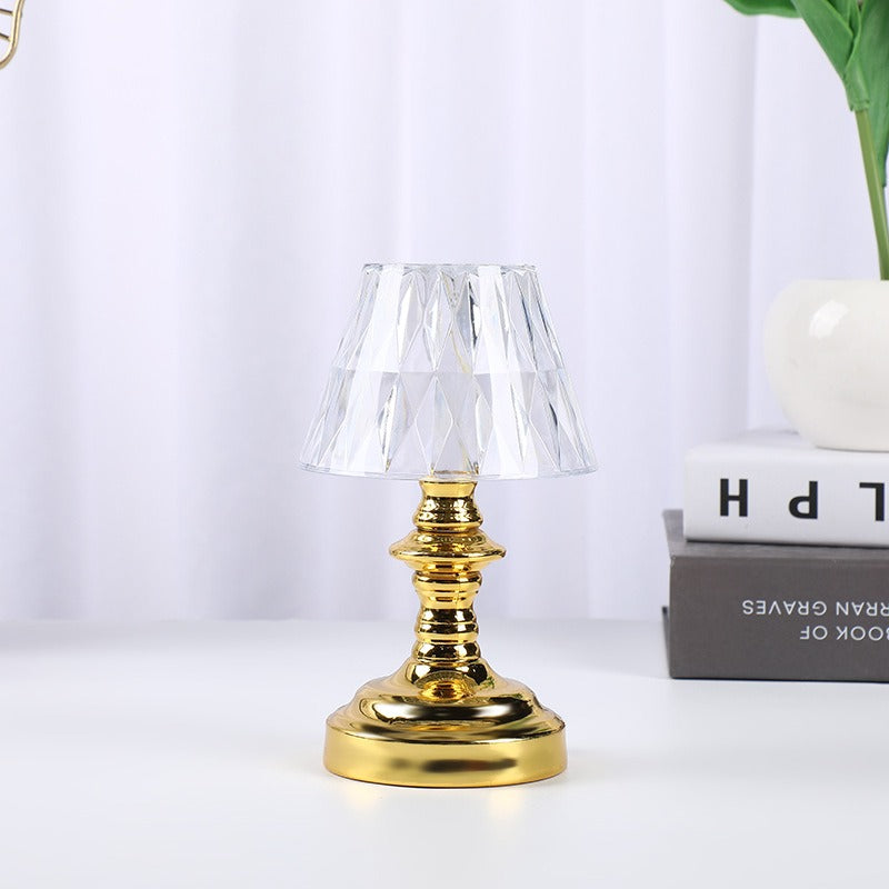 Diamond LED Crystal Table Lamp