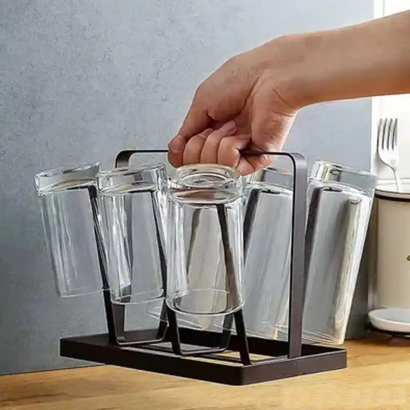 Iron Glass Stand and Cup holder