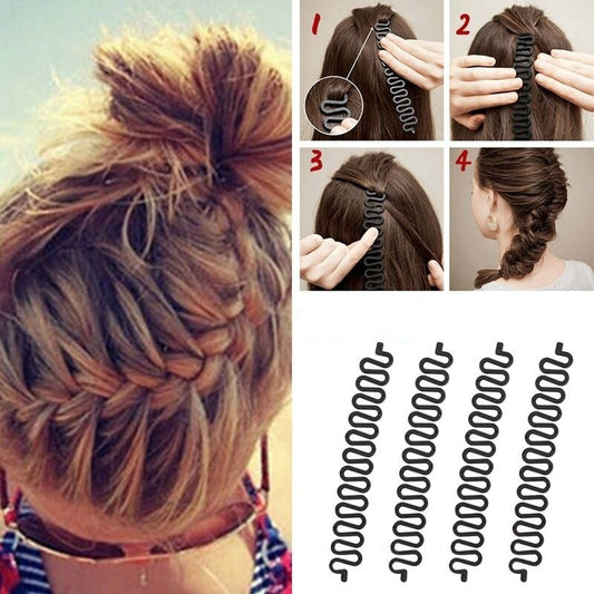1 ps Fashion Hair French Braid Clip (Hair Bun Maker)